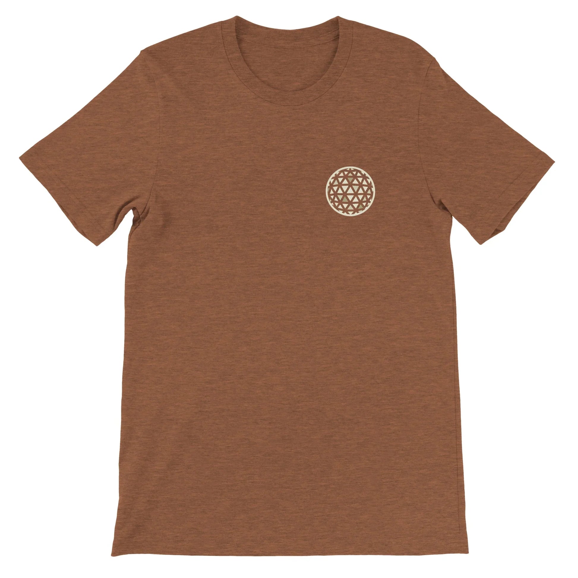 Copper Theme Park Shirt with a minimalistic design