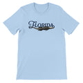 Light blue t-shirt with alligator graphic and Florida text, Florida wildlife apparel