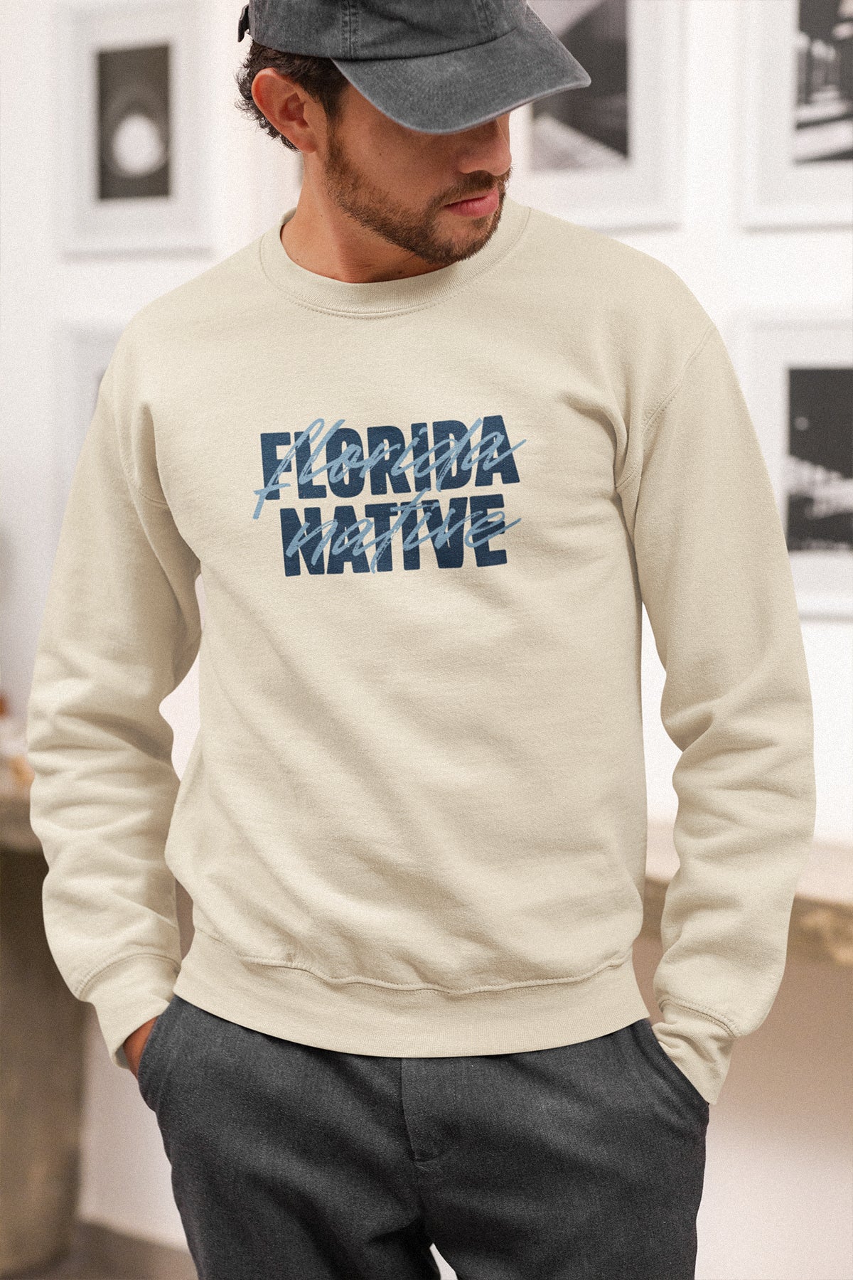 Florida Native | Unisex Crewneck Sweatshirt